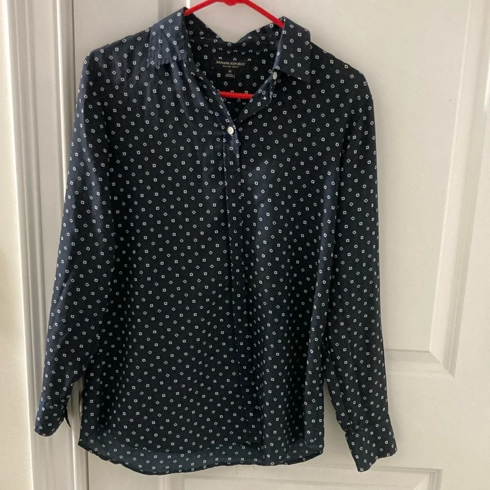 BANANA REPUBLIC WOMENS DILLON SHIRT - Picture 1 of 7